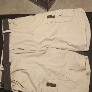Size 38 Stanley Cargo Shorts with Belt